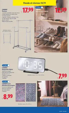 Vista previa LIVARNO home Alfombra de terciopelo, Con reverso antideslizante. Apta para calefacción por suelo radiante. 2 modelos. válido desde el 10.11.2025 | Página: 29