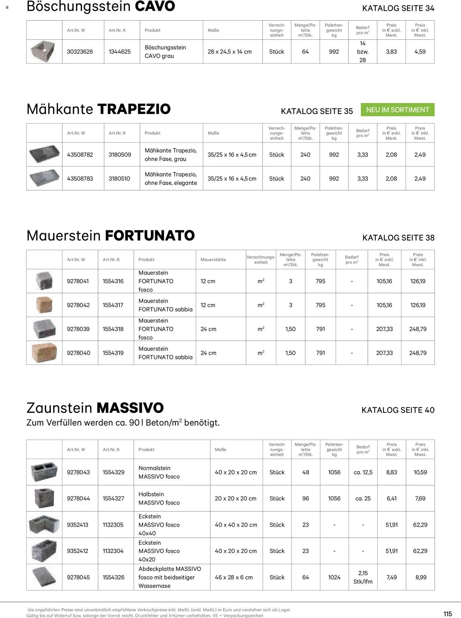 Lagerhaus  Casafino Katalog 2026 gültig ab 02.01.2026 | Seite: 115 | Produkte: Gewicht