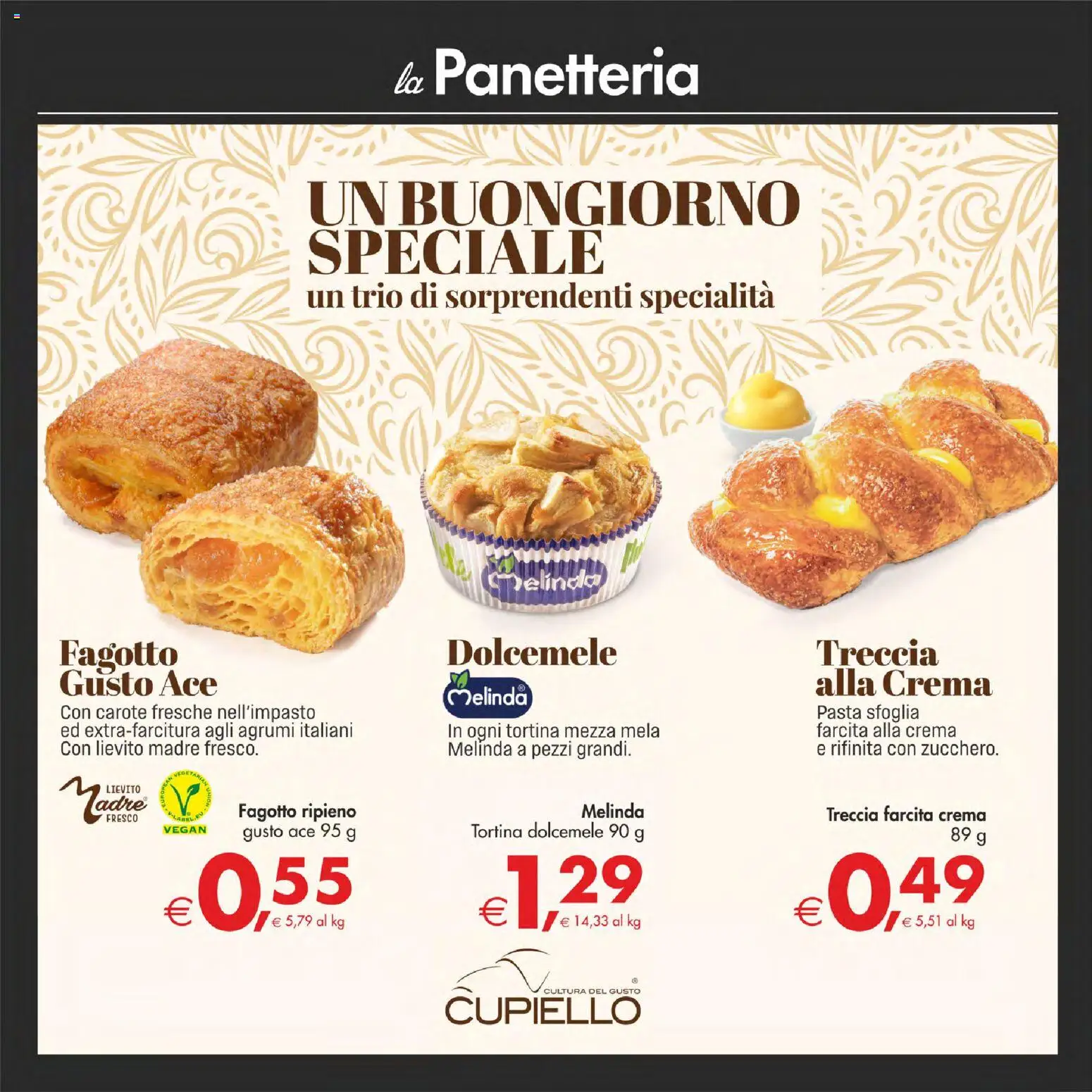 Volantino Decò del 24.02.2026 | Pagina: 23 | Prodotti: Pasta sfoglia, Carote, Pasta, Agrumi