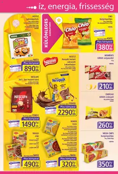 Plus Market akciós ujság - amely érvényes a következő dátumtól: 18.09.2025 | Oldal: 10 | Termékek: Croissant, Gabonapehely, Chilis bab, Instant kávé