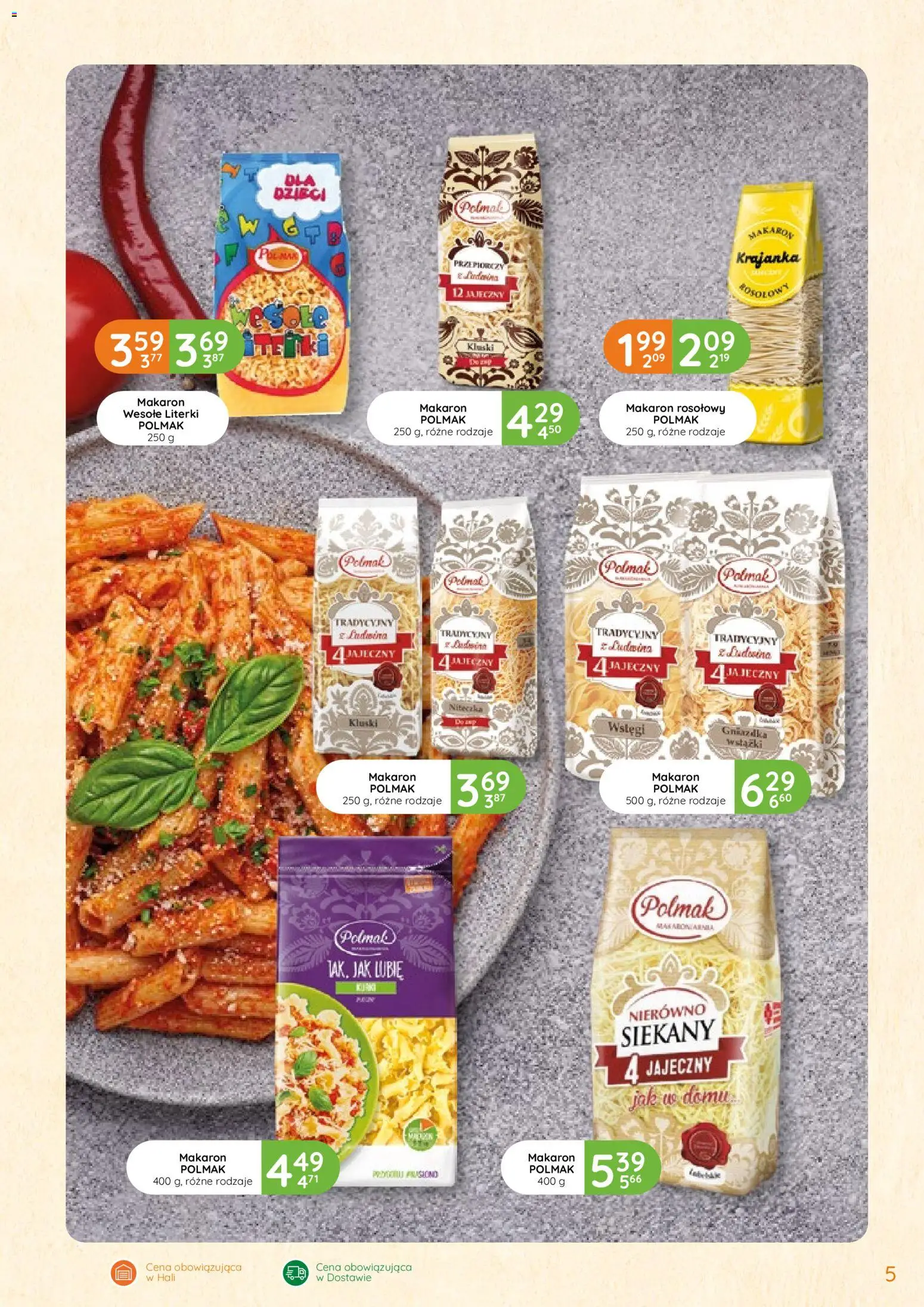 Eurocash Gazetka - Oferta Handlowa od 12.02.2026 | Strona: 5 | Produkty: Makaron