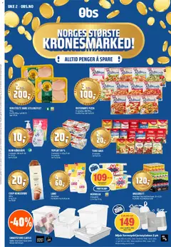 Forhåndsvisning av Coop Obs kundeavis gyldig fra 04.01.2026