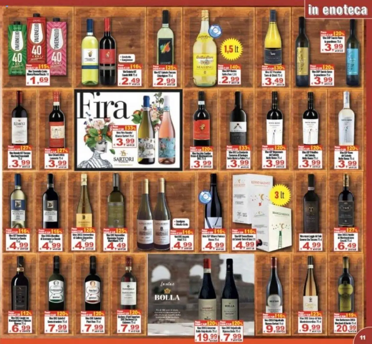 Volantino CTS del 08.10.2025 | Pagina: 11 | Prodotti: Enoteca, WC