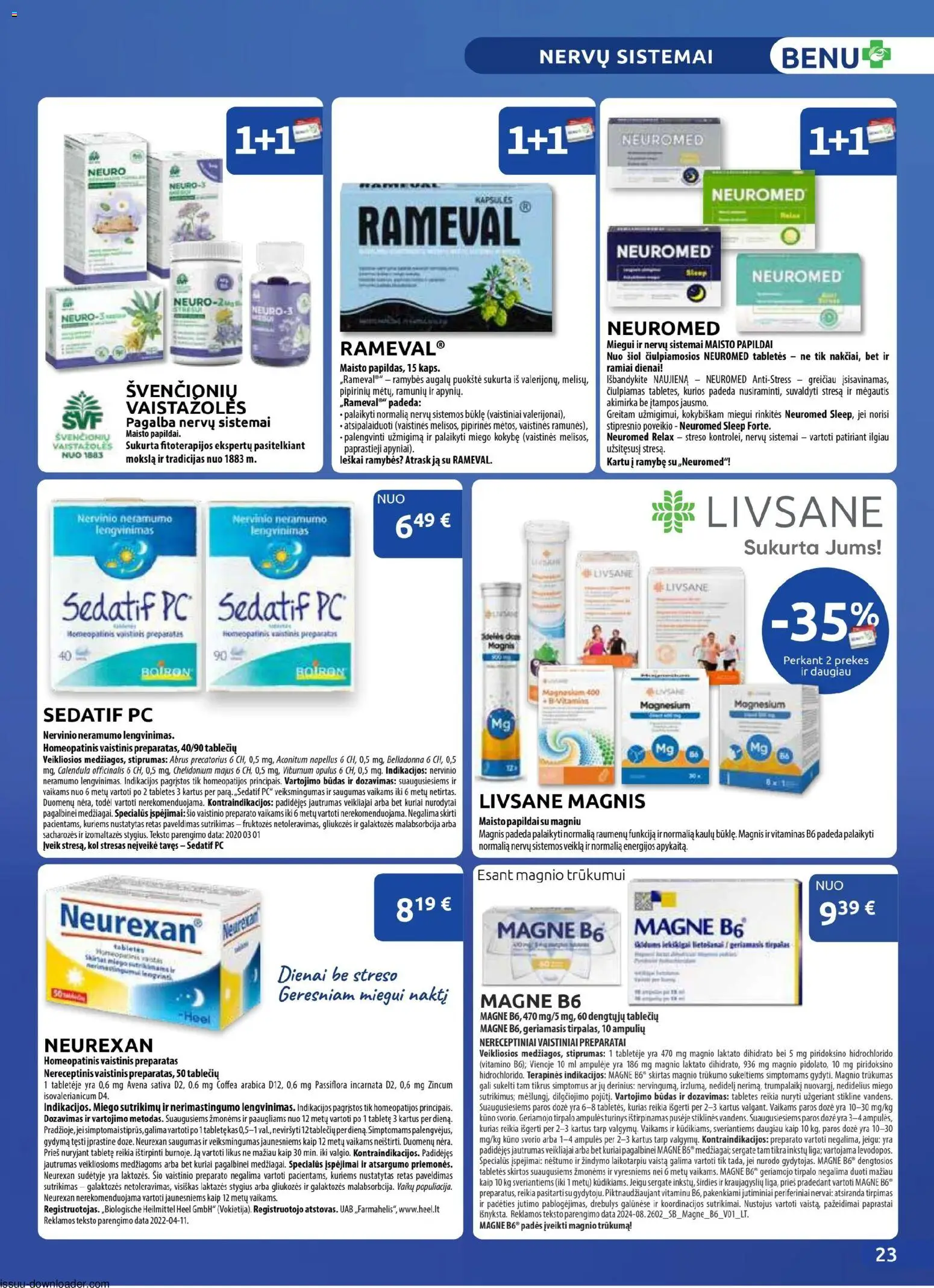 BENU akcijos nuo 01.03.2026 | Puslapis: 23