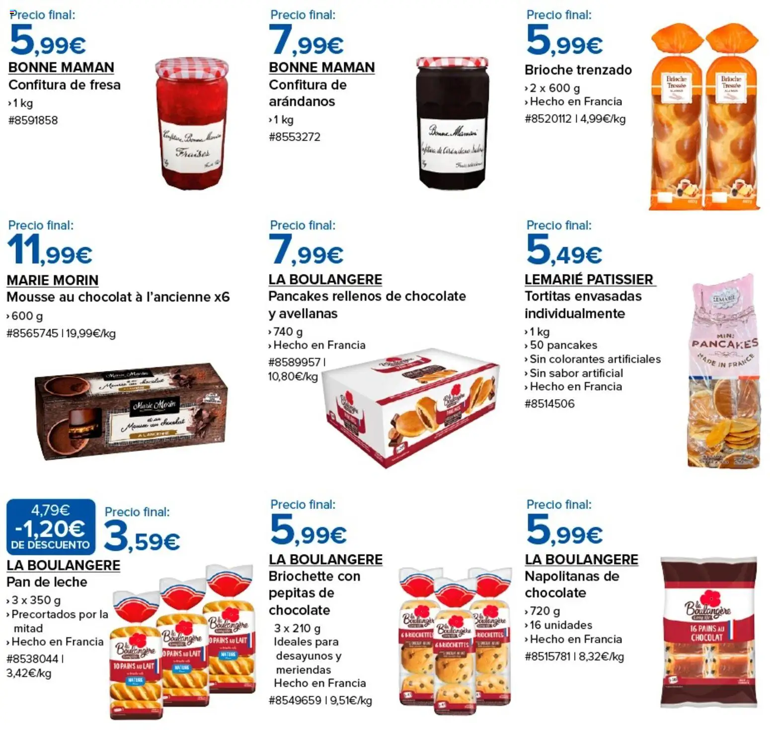 Costco catálogo │ válido desde el 25.02.2026 | Página: 4 | Productos: Mousse, Pan, Chocolate, Pan de leche