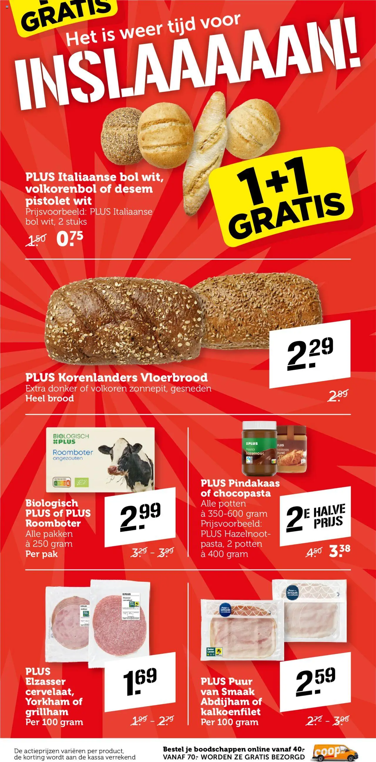  | Pagina: 7 | Producten: Pecorino sajt, Brood, Roomboter, Bol