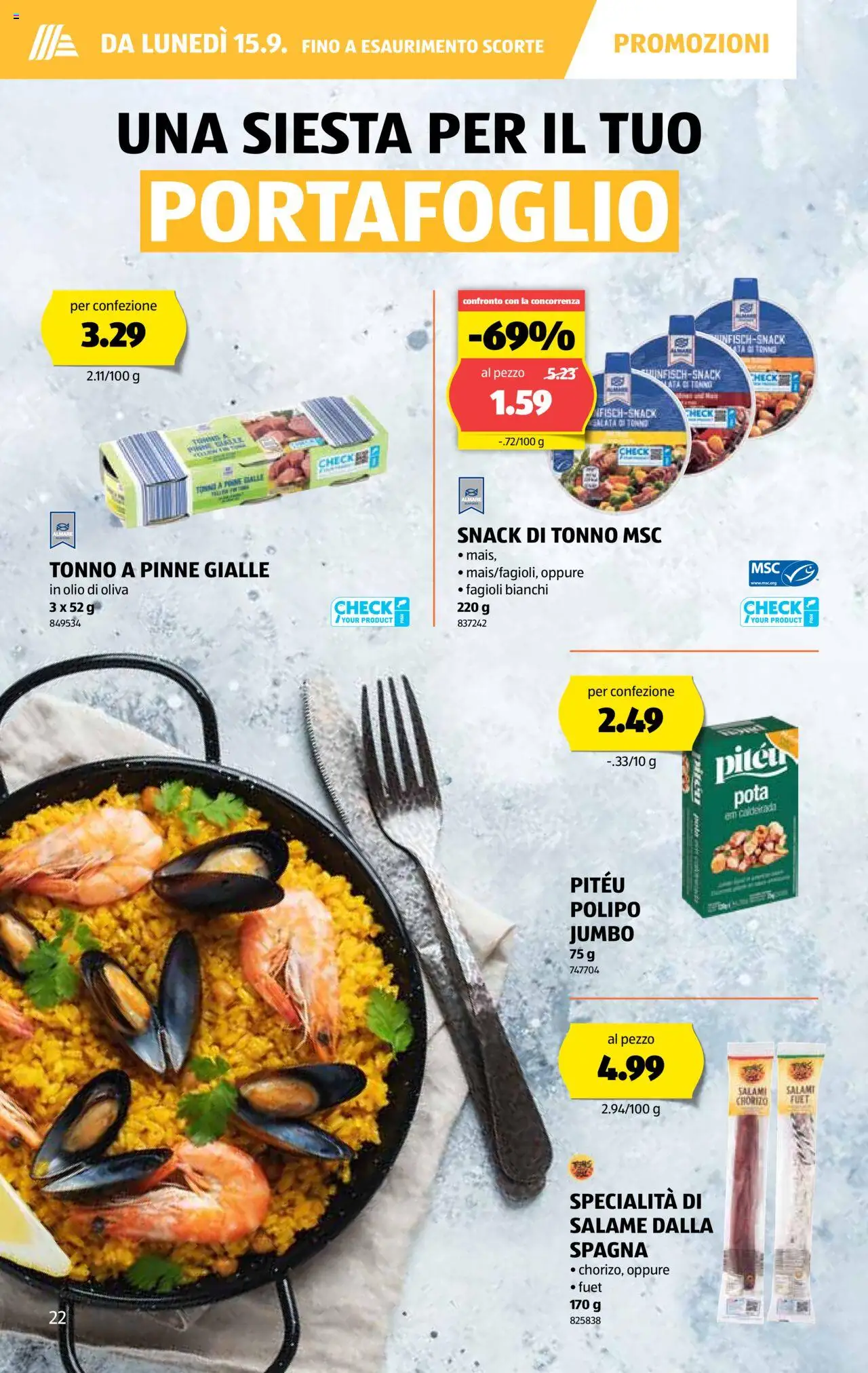 Aldi Aktionen IT – gültig ab 11.09.2025 | Seite: 23 | Produkte: Salami