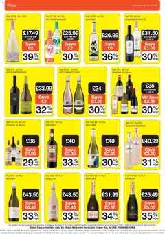 Preview of Booker Wholesale - National Promotions valid from 05.11.2025 | Page: 14 | Products: Wine, Bancs de Musculation