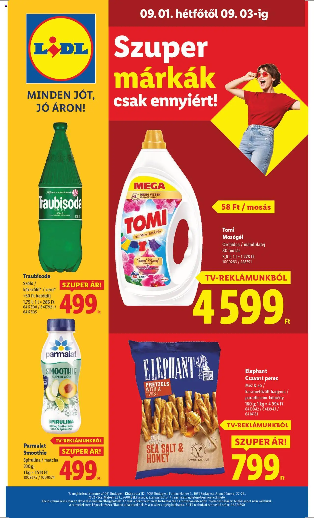 Lidl akciós ujság - amely érvényes a következő dátumtól: 28.08.2025 | Oldal: 76 | Termékek: Orchidea, Szőlő, Mandulatej, Hagyma