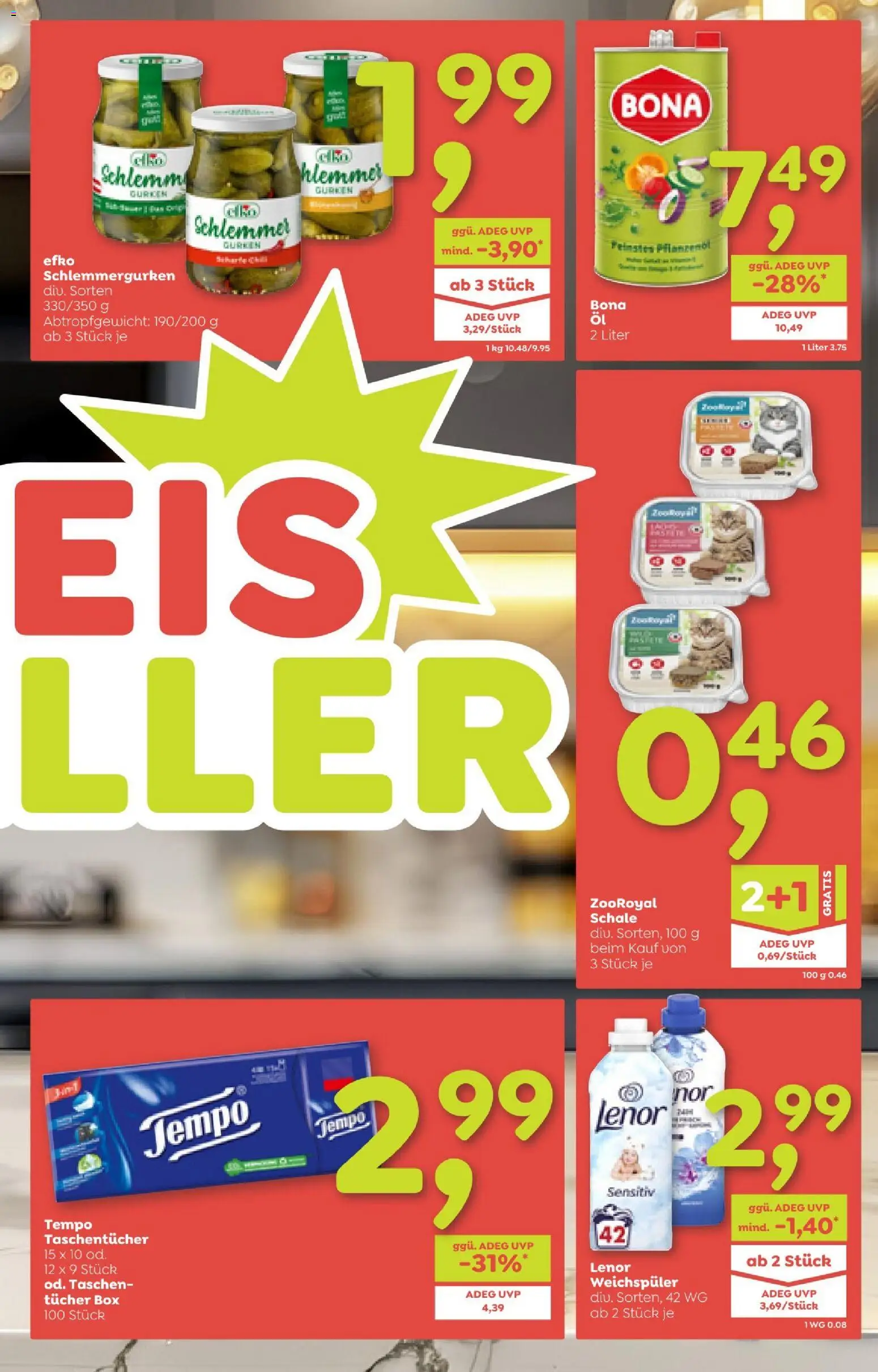 ADEG Vorarlberg gültig ab 08.01.2025 | Seite: 5 | Produkte: Gurken, Box, Weichspüler