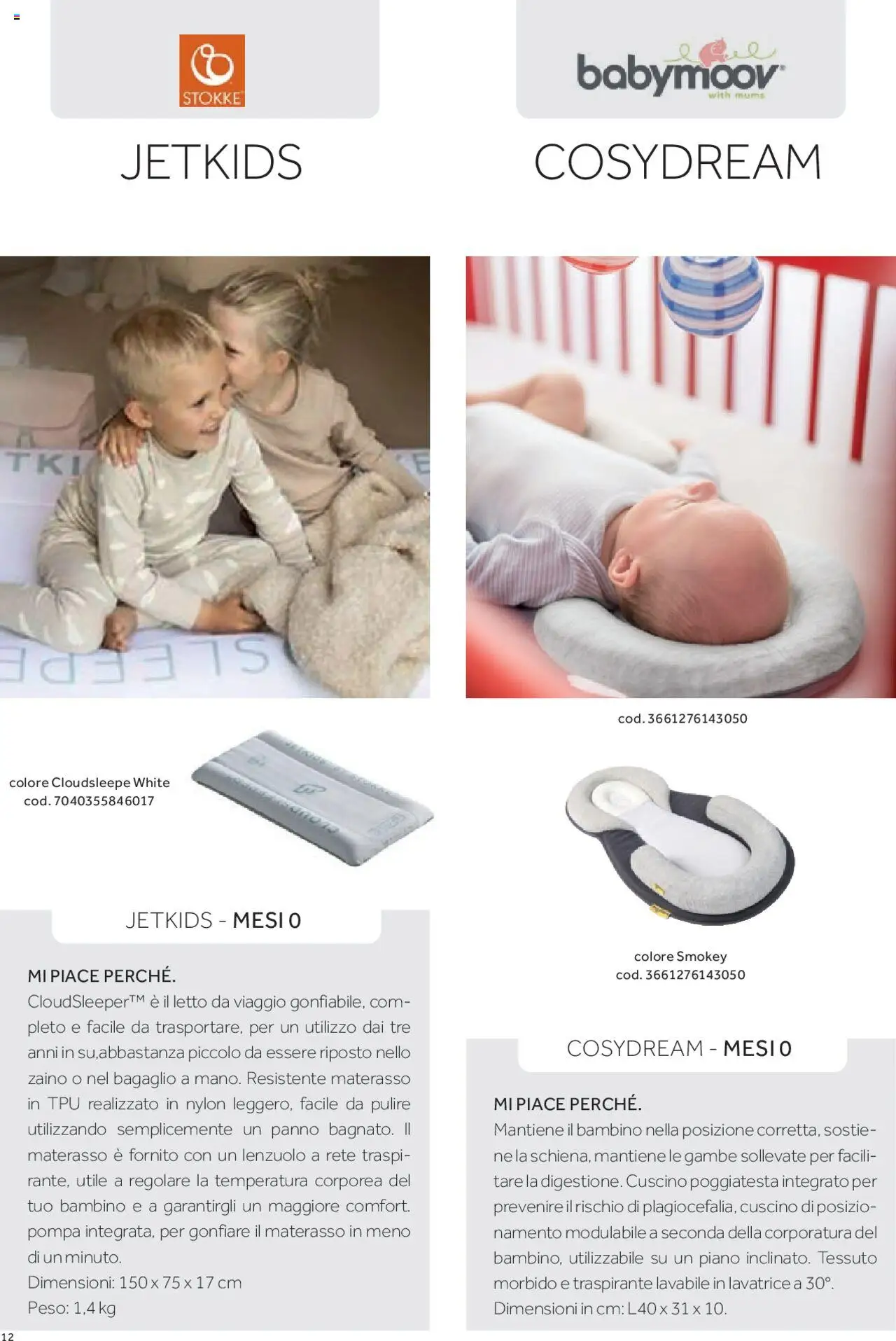 Volantino Prenatal del 01.01.2025 | Pagina: 5 | Prodotti: Zaino, Lavatrice, Letto, Materasso