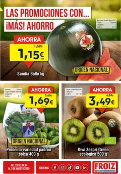 Vista previa Froiz Oferta semanal válido desde el 28.07.2025