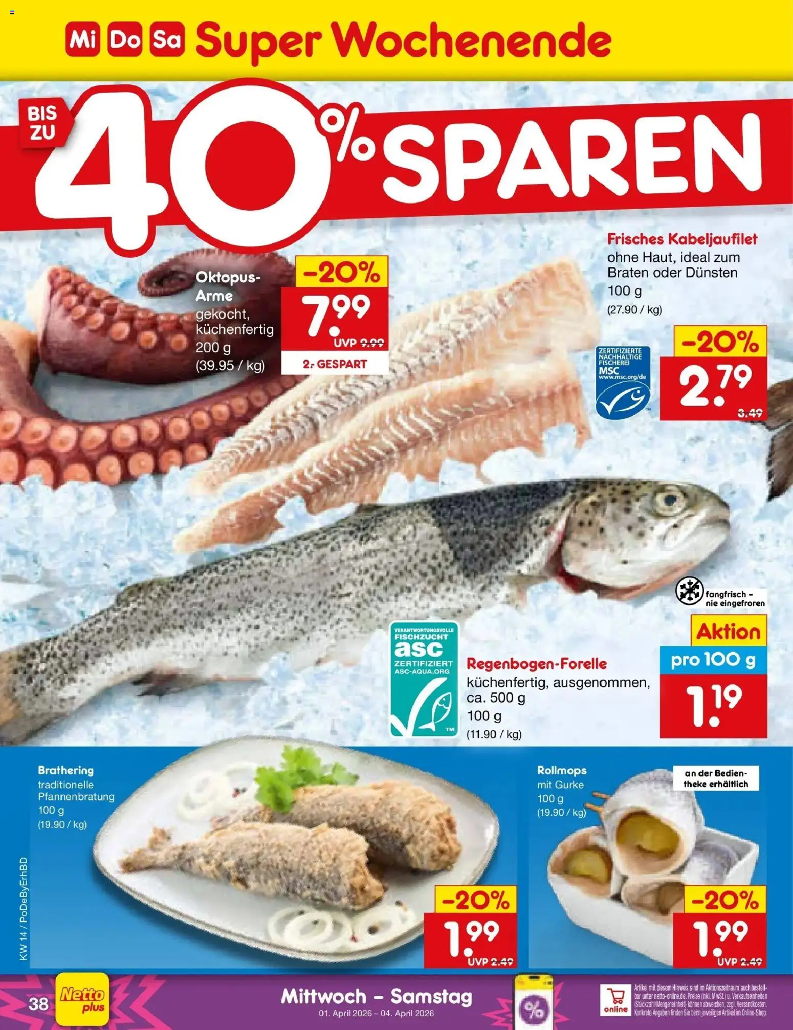 Netto Marken-Discount Prospekt Selb	 – gültig ab 30.03.2026 | Seite: 46 | Produkte: Theke