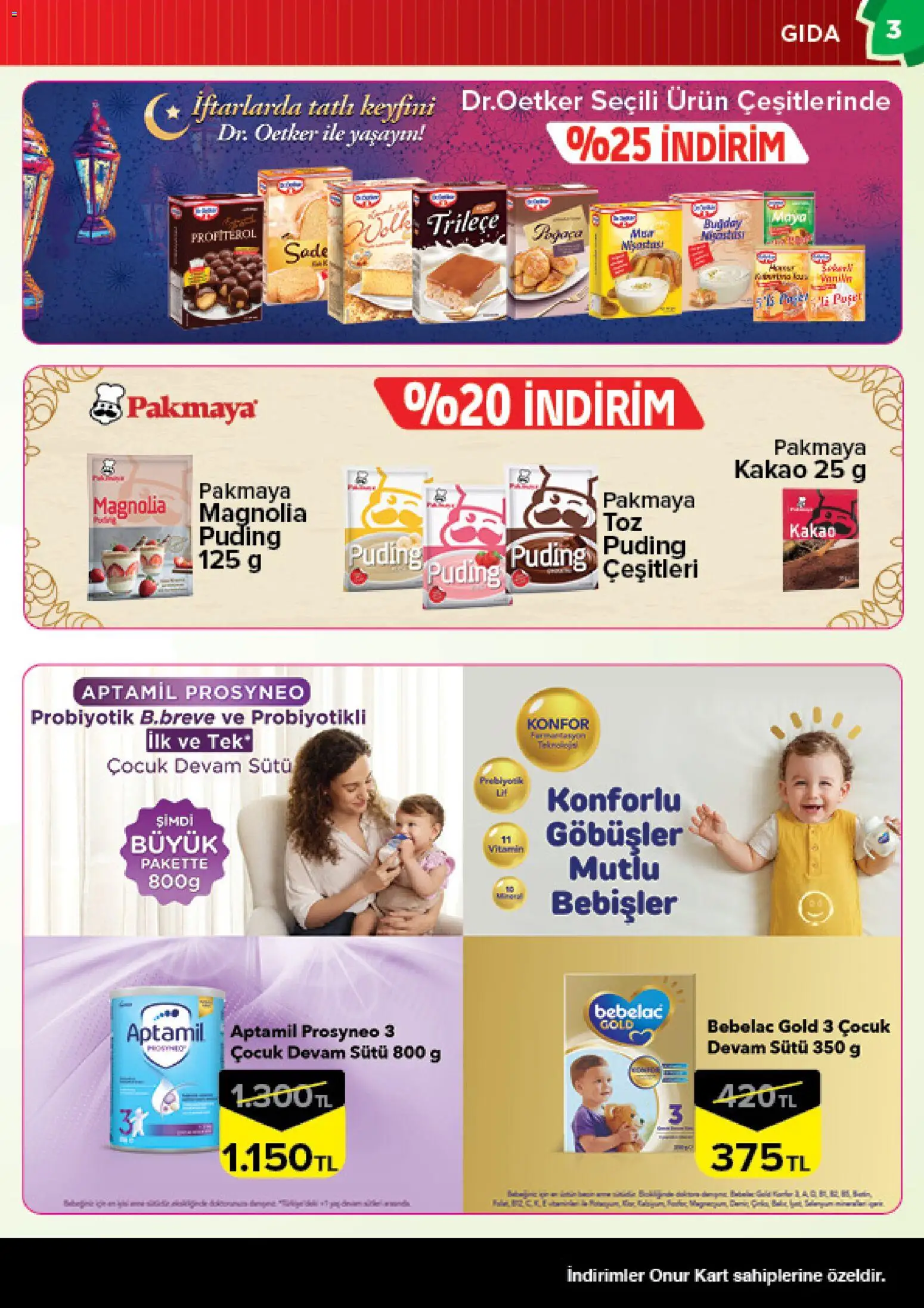 Onur Market Katalog - 24.02.2026 tarihinden itibaren geçerlidir | Sayfa: 3