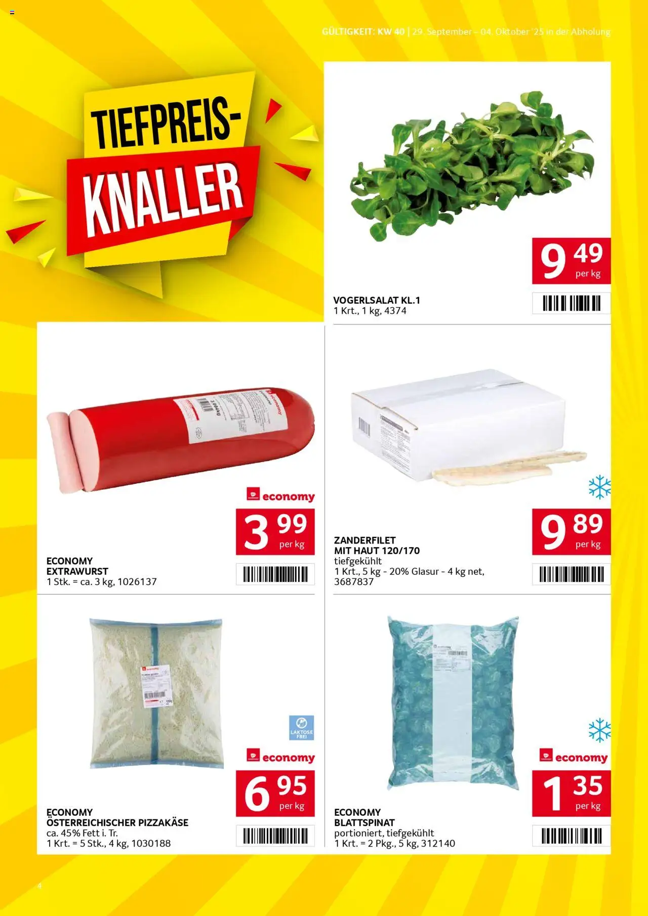 Transgourmet Flugblatt gültig ab 28.09.2025 | Seite: 4