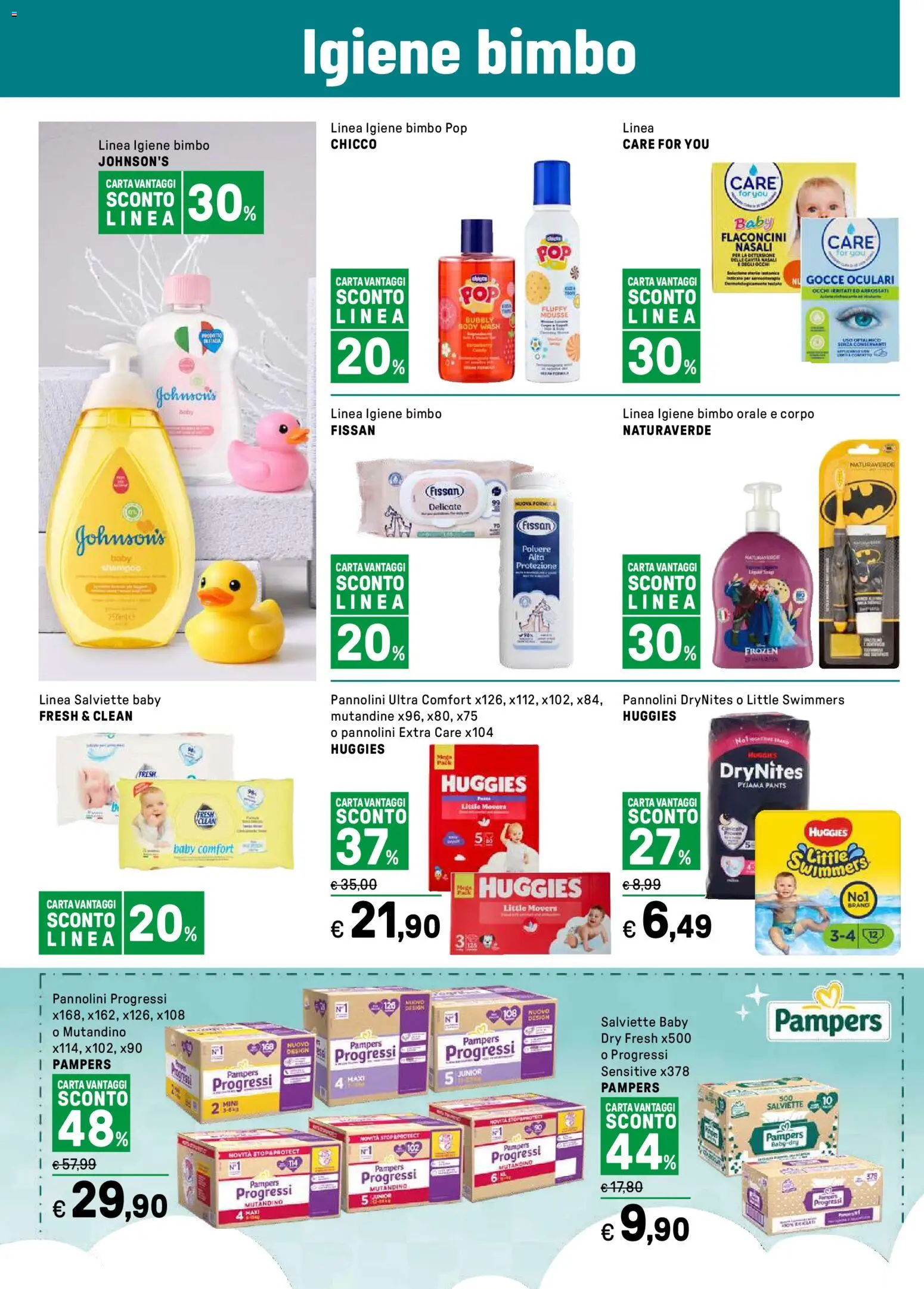 Volantino Iper del 19.01.2026 | Pagina: 17 | Prodotti: Pannolini, Mutandine, Pampers