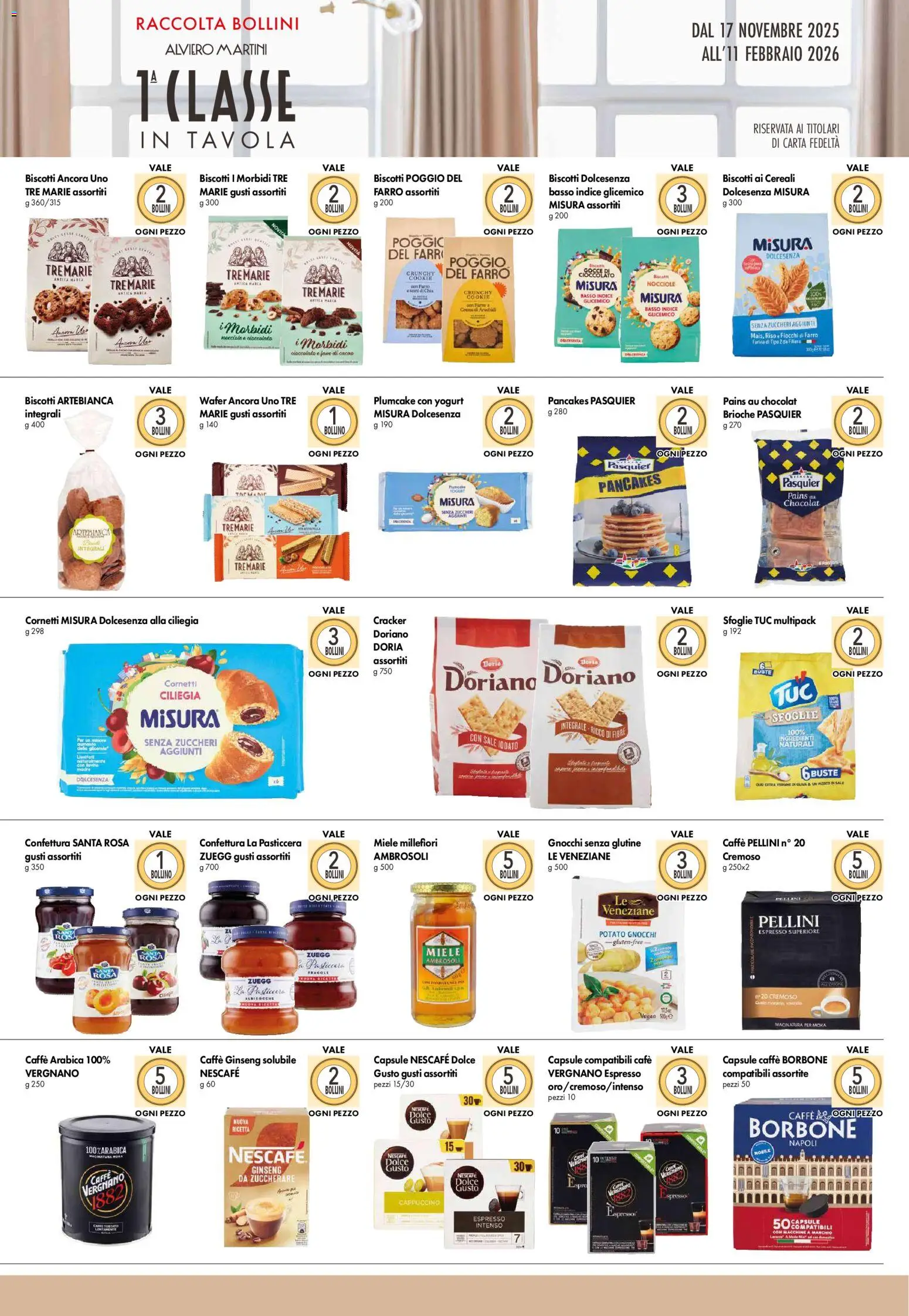 Volantino Famila del 17.11.2025 | Pagina: 4 | Prodotti: Yogurt, Fiocchi, Albicocche, Miele