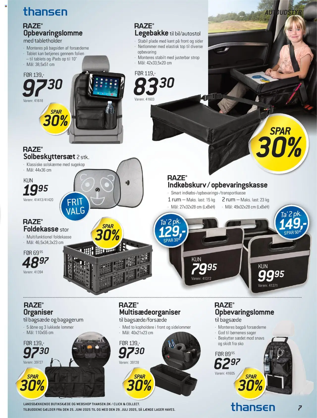 Thansen Tilbudsavis gyldig fra 25.06.2025 | Side: 7 | Produkter: Tablet, Tablets, Sko