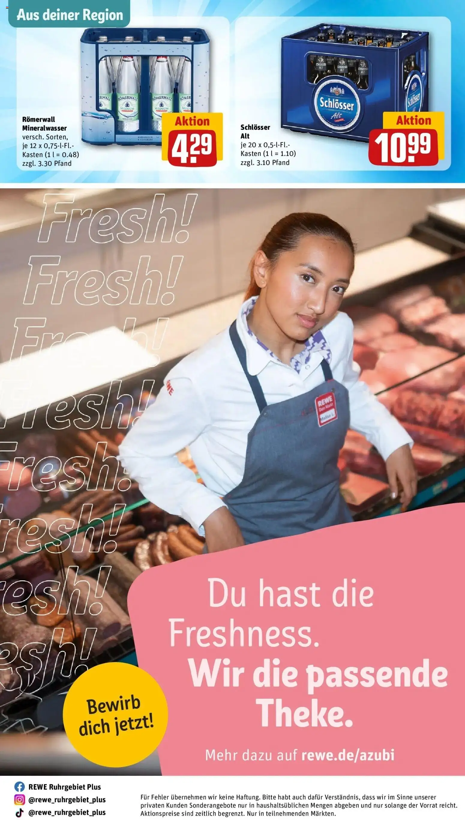 Rewe Prospekt Kranenburg	 – gültig ab 09.03.2026 | Seite: 28 | Produkte: Mineralwasser