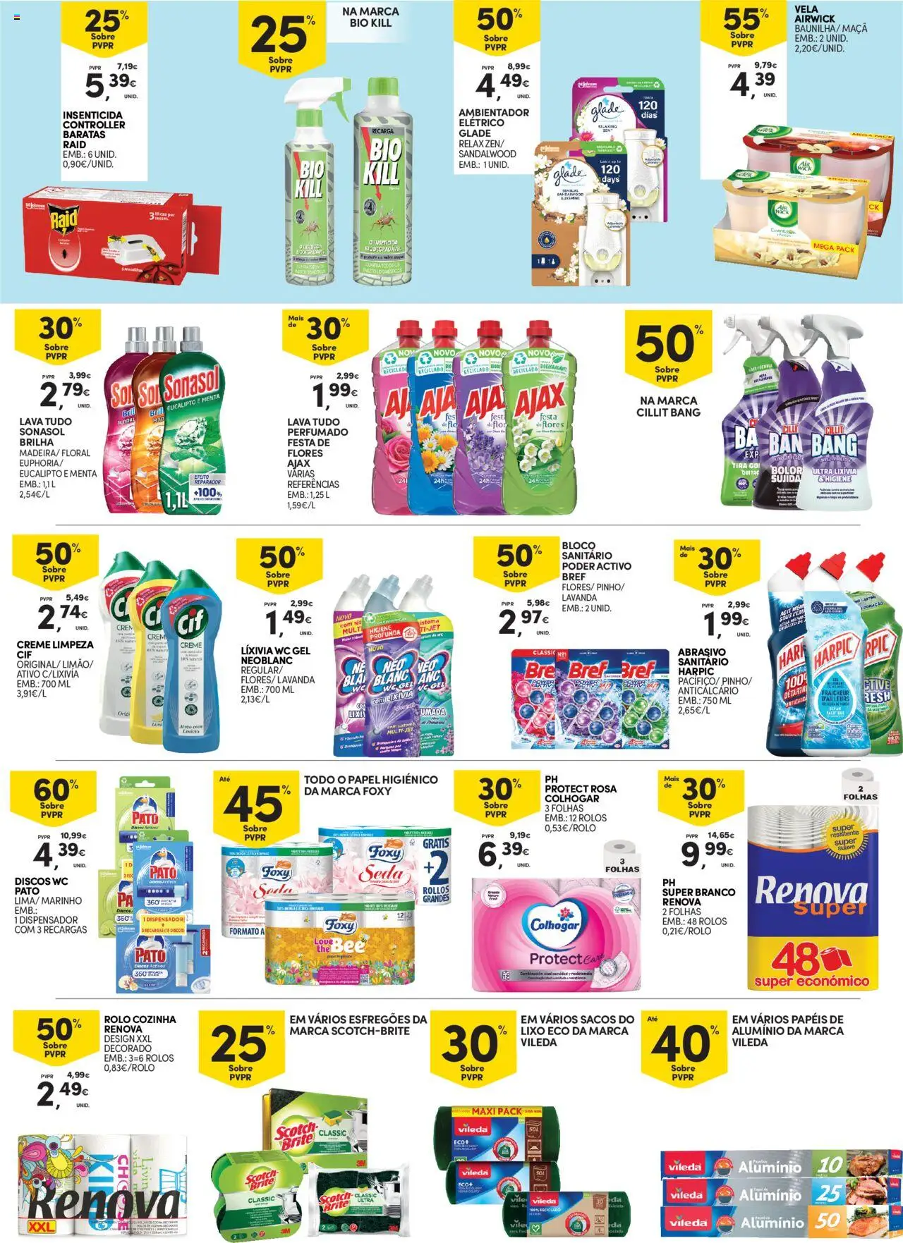 Continente - Açores: Como é bom saborear o verão │ válido de 07.08.2025 | Página: 33 | Produtos: Flores, Papel de alumínio, Maça, Soda