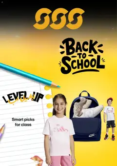 Preview of Sun & Sand Sports Back to school valid from 07.08.2025