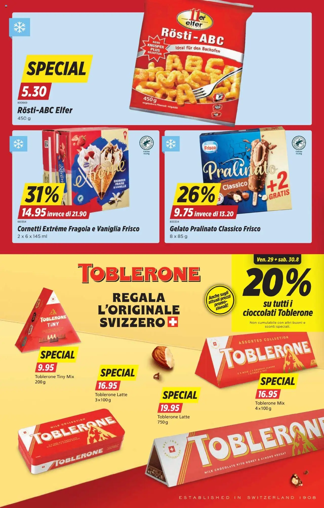 Denner Aktionen IT ab 26.08.2025 | Seite: 6 | Produkte: Backofen
