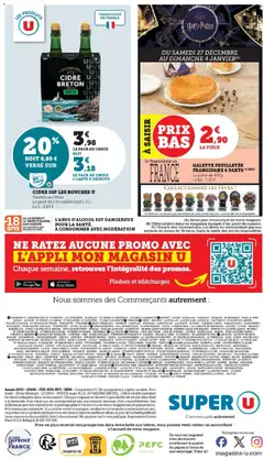 Super U - Prévisualisation de Super U catalogue valide à partir de 27.12.2025 | Page: 36