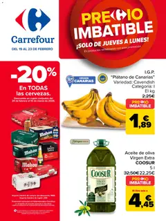 Vista previa Carrefour Precio imbatible válido desde el 19.02.2026