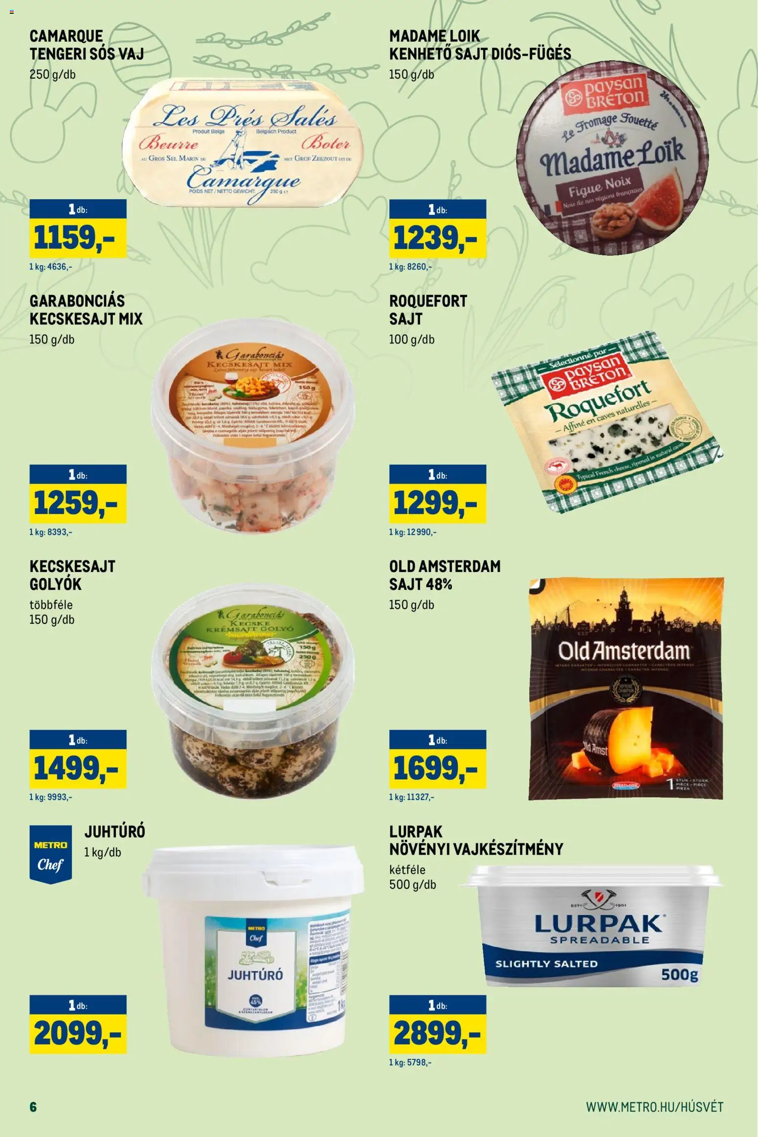 Metro akciós ujság - amely érvényes a következő dátumtól: 01.03.2026 | Oldal: 6