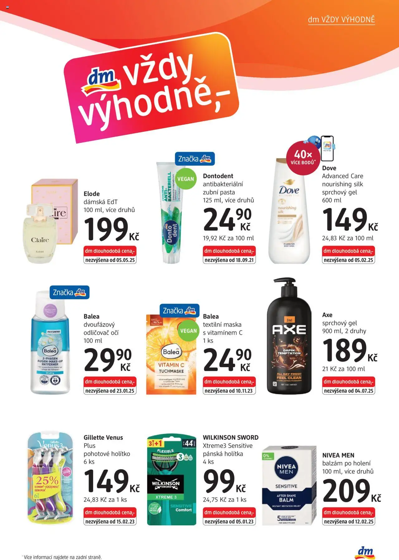 dm drogerie leták od 11.09.2025 | Strana: 7 | Produkty: Vitamin c, Sprchový gel, Makeup, Dove