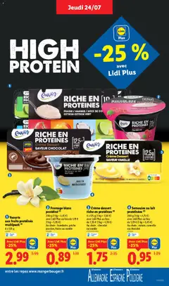  | Page: 11 | Produits: Framboise, Cottage cheese, Semoule, Fromage blanc