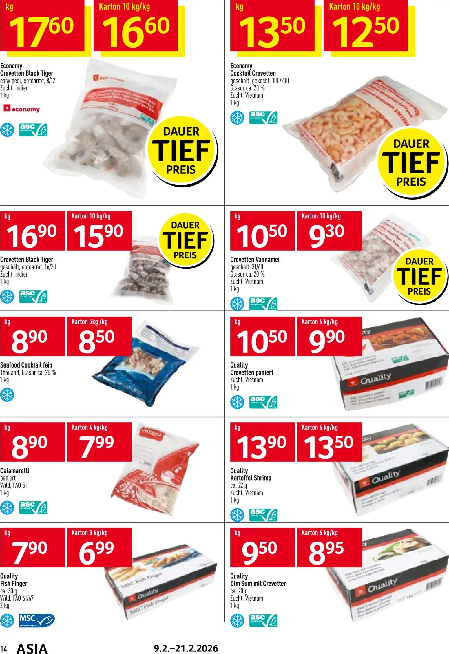 Prodega Aktionen Asia – gültig ab 09.02.2026 | Seite: 14