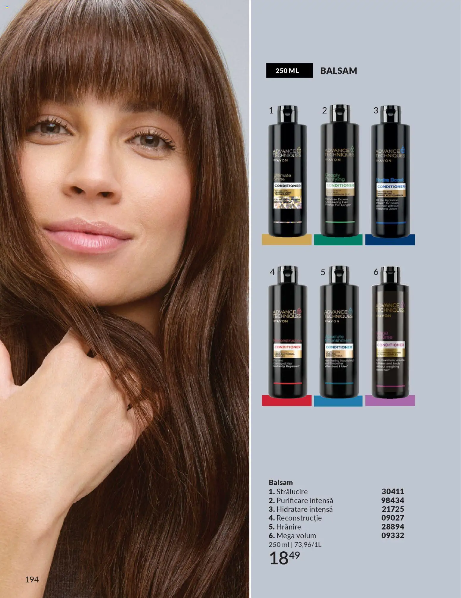 Noul catalog Avon – valabil de la 01.12.2025 | Pagină: 194 | Produse: Body, Balsam