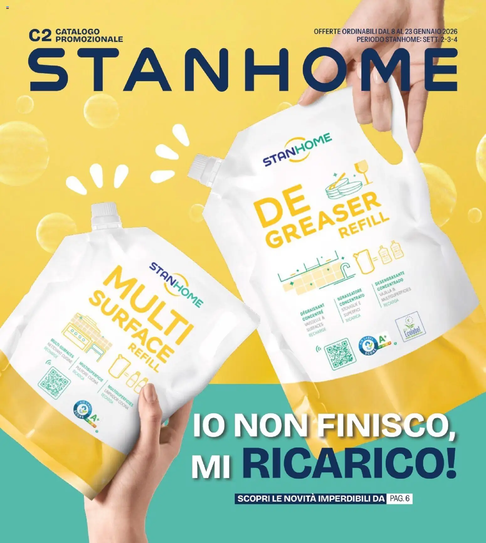 Volantino Stanhome del 08.01.2026 | Pagina: 1 | Prodotti: Sgrassatore