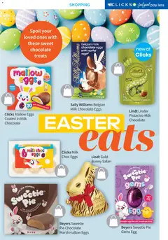 Clicks specials catalogue – valid from 01.04.2026 | Page: 107 | Products: Pañales de noche, Milk, Eggs, Chocolate
