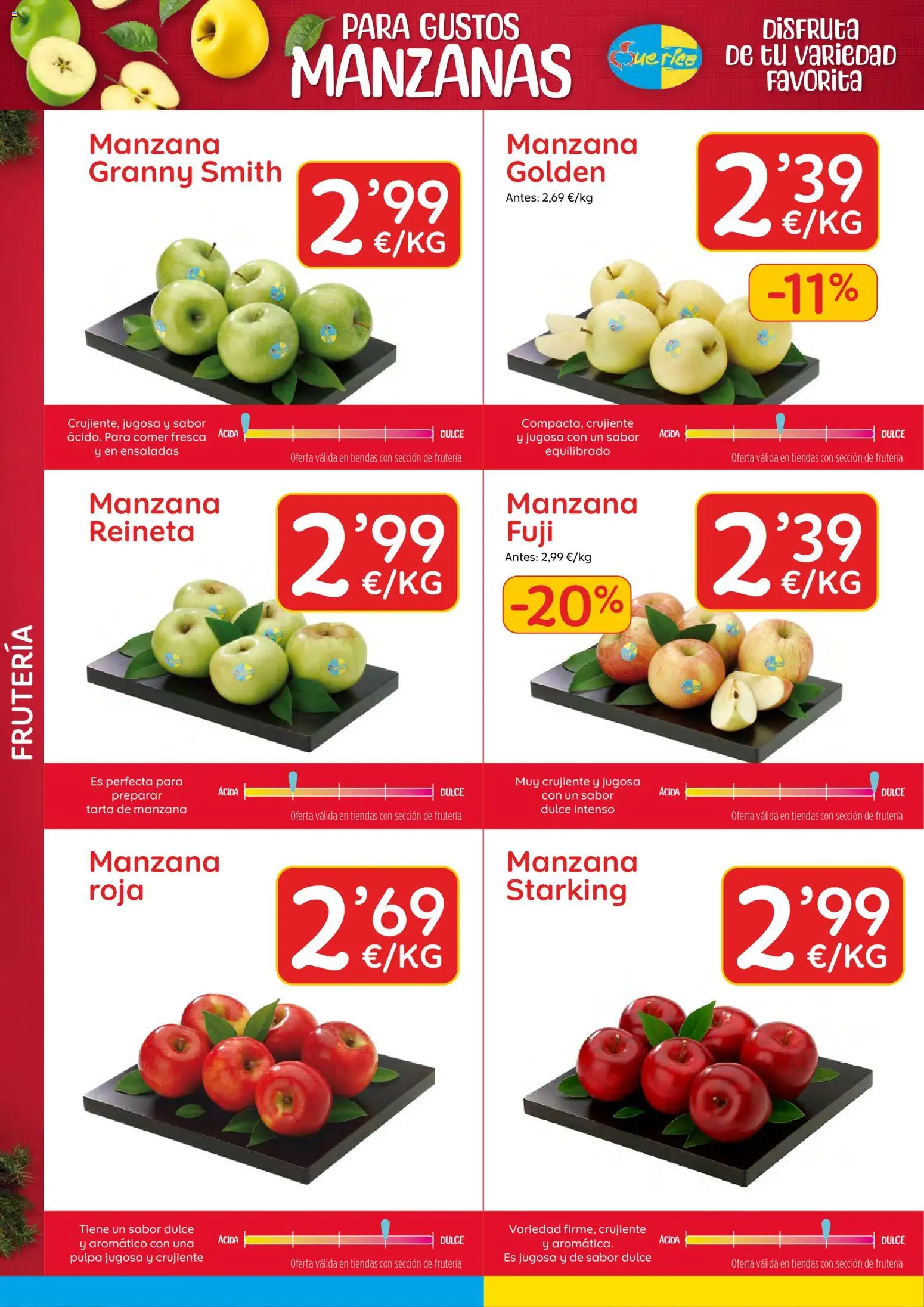 AhorraMas folleto │ válido desde el 20.11.2025 | Página: 4 | Productos: Manzanas, Manzana