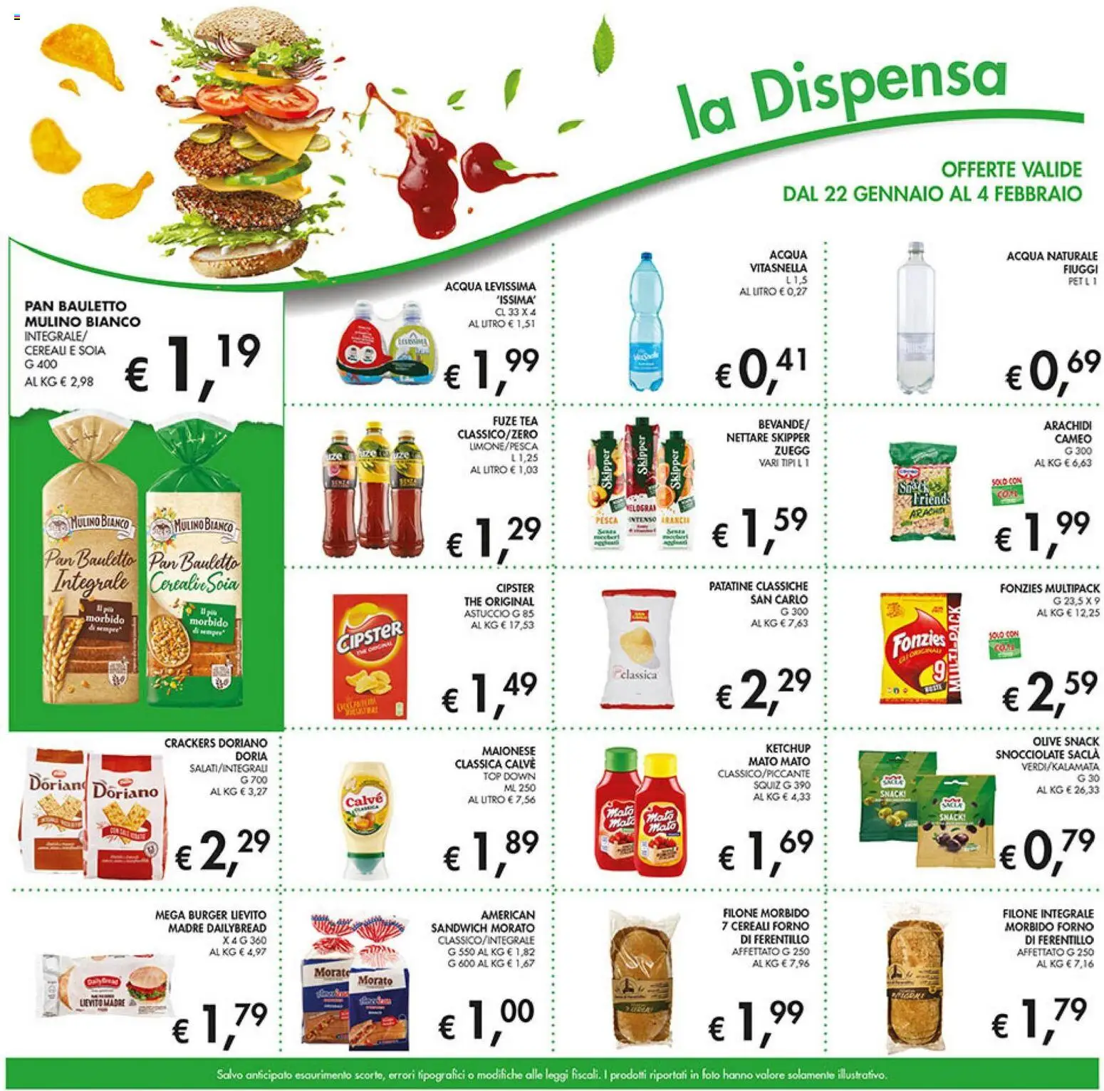 Volantino Coal del 22.01.2026 | Pagina: 13 | Prodotti: Patatine, Crackers, Astuccio, Arachidi