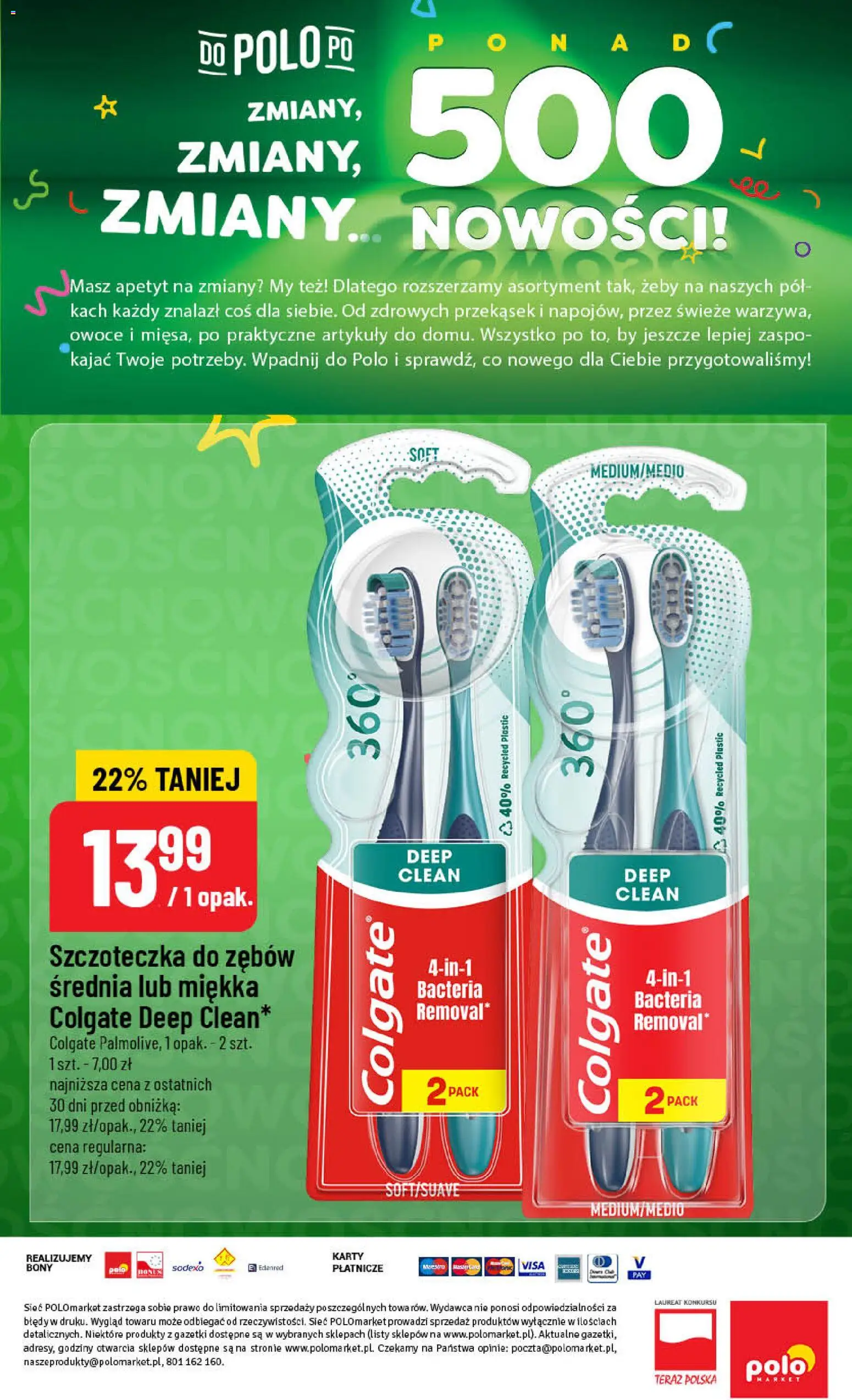 POLOmarket Gazetka od 07.01.2026 | Strona: 62 | Produkty: Szczoteczka do zębów, Owoce