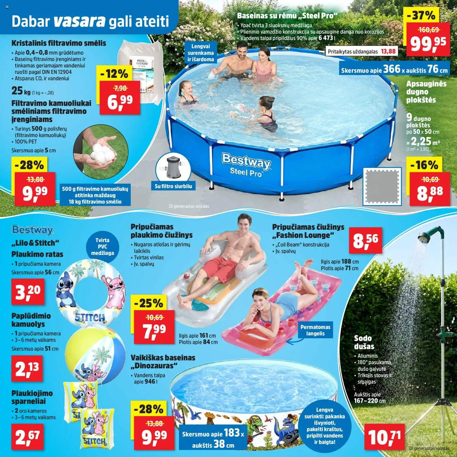 Thomas Philipps akcijos nuo 27.04.2026 | Puslapis: 15 | Prekių: Čiužinys, Kamera, Dušas, Stovas