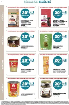 U Express - Prévisualisation de U Express - Ma Sélection Carte U Octobre valide à partir de 20.10.2025 | Page: 12 | Produits: Pois, Moutarde, Morilles séchées, Céréales