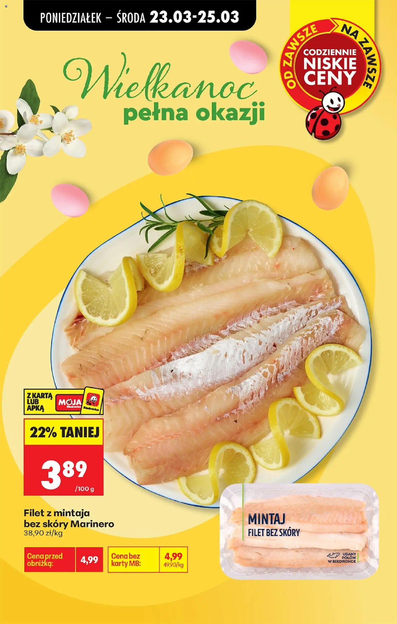 Biedronka Polsko leták od 23.03.2026 | Strana: 43 | Produkty: Filet, Karty