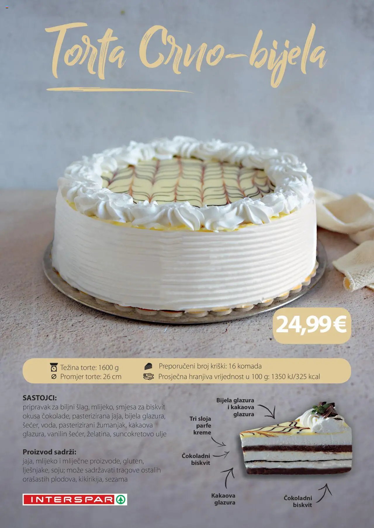 Interspar katalog | vrijedi od 31.03.2025 | Stranica: 7 | Proizvodi: Suncokretovo ulje, Mlijeko, Ulje, Torta