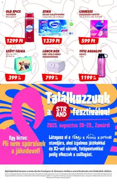 CBA akciós ujság - amely érvényes a következő dátumtól: 14.08.2025 | Oldal: 8