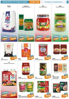 Çağrı Market Katalog - 12.07.2025 tarihinden itibaren geçerlidir | Sayfa: 6 | Ürünler: Barbekü sos, Makarna, Mayonez, Bezelye