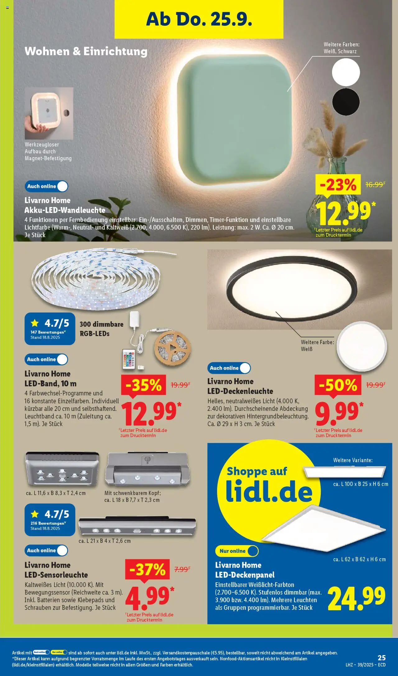 Lidl Prospekt 	 – gültig ab 22.09.2025 | Seite: 35
