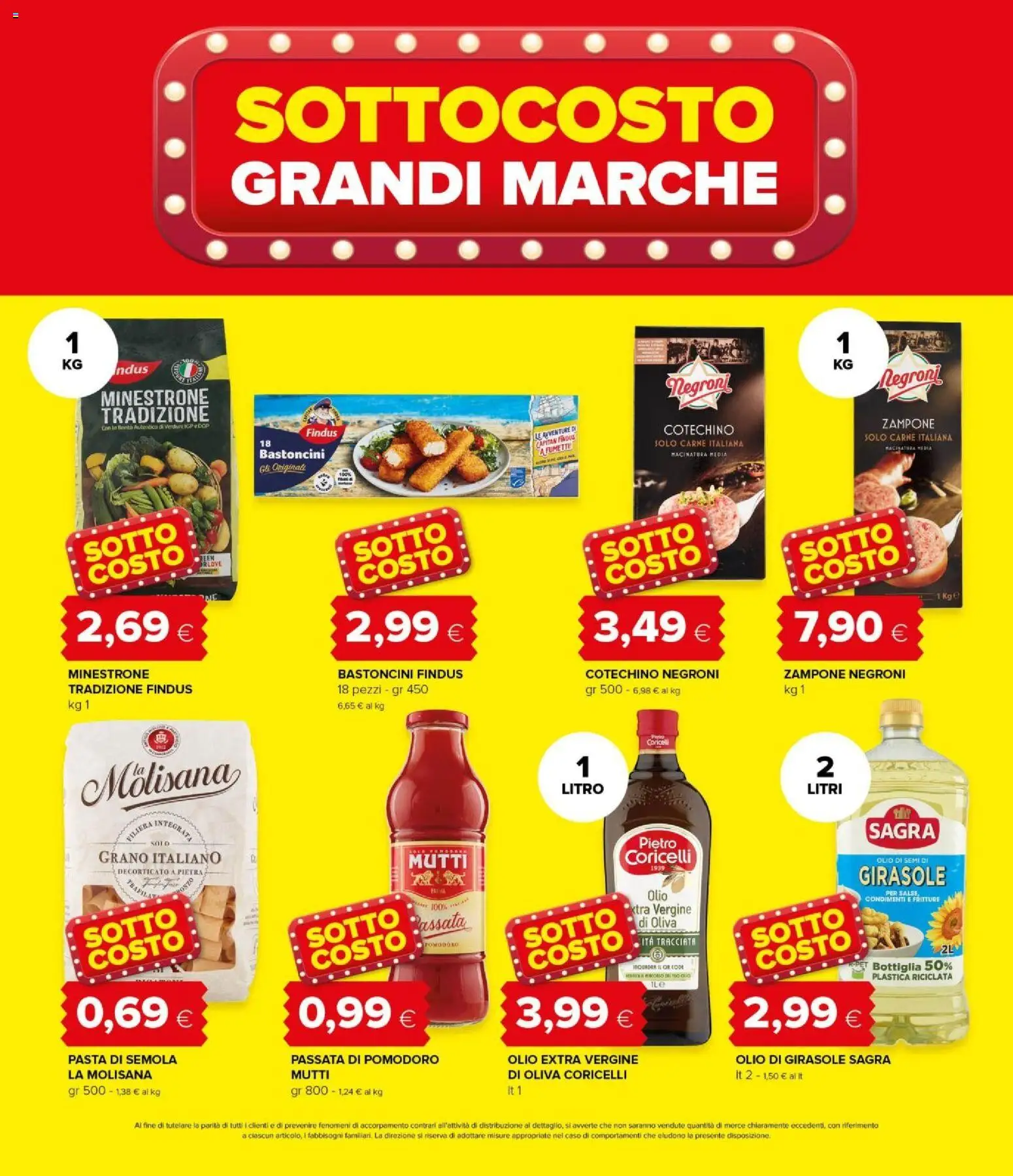 Volantino Oasi del 18.12.2025 | Pagina: 10 | Prodotti: Pomodoro, Olio, Passata di pomodoro, Cotechino