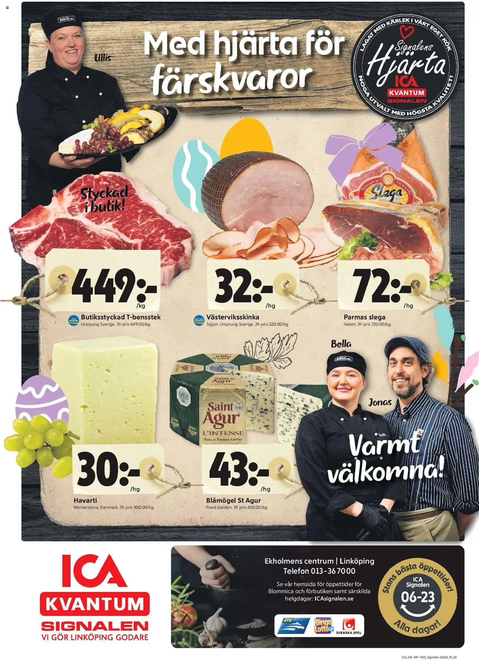 ICA Kvantum reklamblad aktuell från 23.03.2026 | Sida: 10 | Produkter: Telefon, Spel