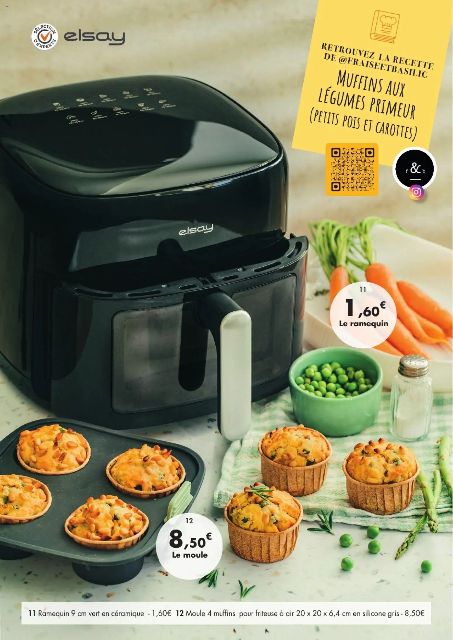 {H1} | Page: 35 | Produits: Muffins, Carottes, Friteuse, Pois