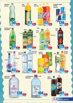 Pepsi Zero, Zero sugar cola - pregled Trnava Promet kataloga - važi od 12.02.2026 | Strana: 13 | Proizvode: Cedevita, Negazirana voda, Voda, Red Bull