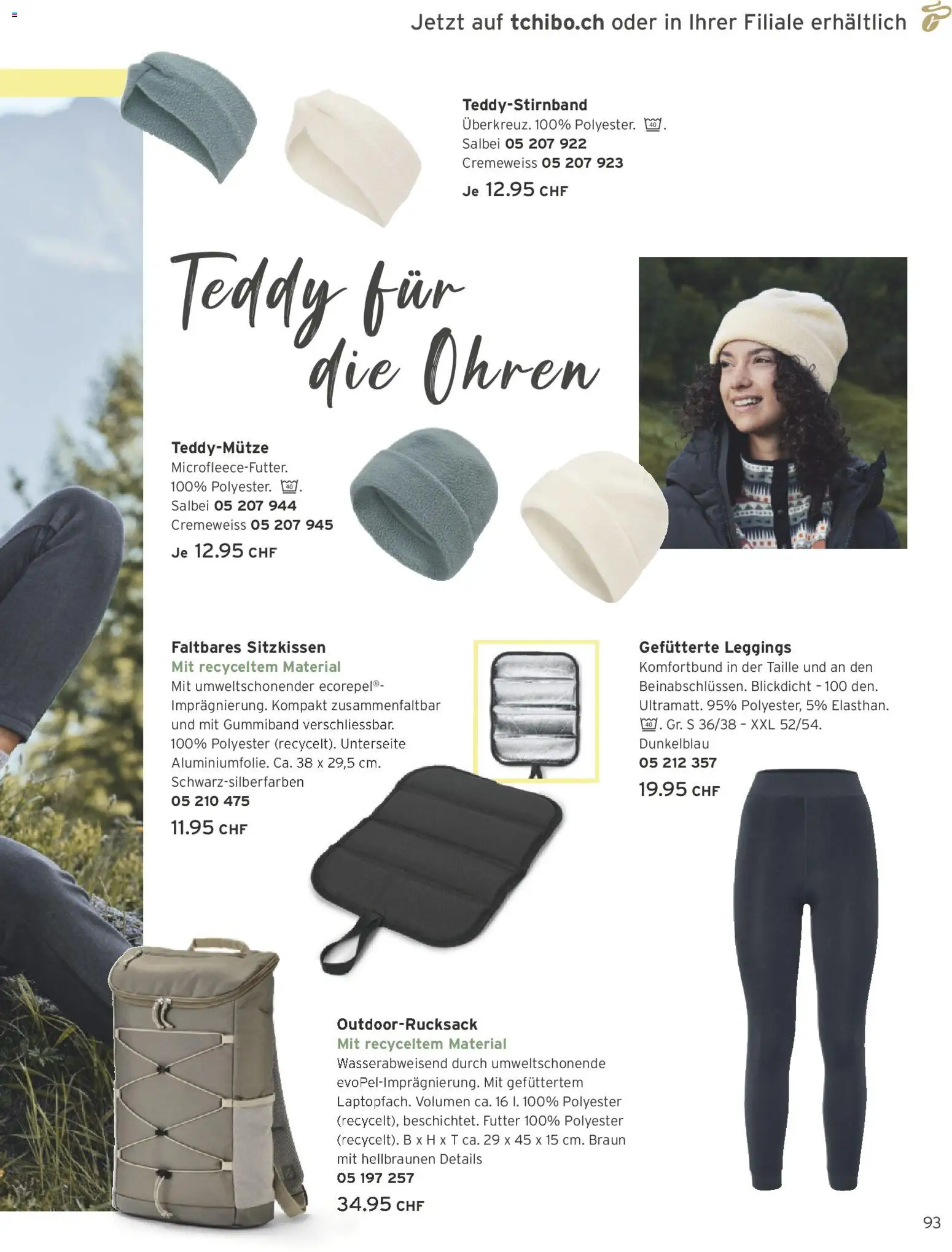 Tchibo Aktionen – gültig ab 01.11.2025 | Seite: 93 | Produkte: Leggings